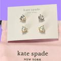 Kate Spade Jewelry | Kate Spade Rise & Shine Stud Earrings - Set Of 2 New Msrp $68 | Color: Gold | Size: Os