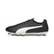 PUMA Herren Monarch Ii Firm Ground/Kunstboden Fussballschuh, Schwarz/Weiß, 39 EU