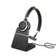 Jabra Evolve 65 SE Schnurloses Stereo-Headset - Bluetooth-Headset mit Mikrofon mit Geräuschunterdrückung, langlebigem Akku und Ladestation - UC zertifiziert für Zoom, Unify und mehr - Schwarz