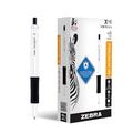 Zebra Pen Sarasa Dry X1+ Retractable Gel Pen, Plastic Barrel, Medium Point, 0.7mm, Black Ink, 12-Pack