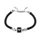 Emporio Armani Bracelet for Men Essential, Height: 10.5mm, Width: 11mm Silver Stainless Steel Bracelet, EGS2912040