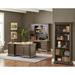 Canora Grey Arjwan Executive Desk Wood in Brown | 30 H x 68 W x 28 D in | Wayfair E9202D41155D404DA15A4ED3F9230A75