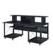 Latitude Run® Desk Wood/Metal in Black | 40 H x 72 W x 30 D in | Wayfair B8D97D3DEEBC4C6A9C47182EFA796237