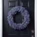 Primrue Faux Lavender Silk Wreath Silk in Indigo | 26 H x 26 W x 6 D in | Wayfair 46C118EB17F946248357C10DE7A8DD59