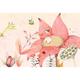 Bricoflor - Papier peint panoramique chambre fille rose | Tapisserie panoramique chambre enfant