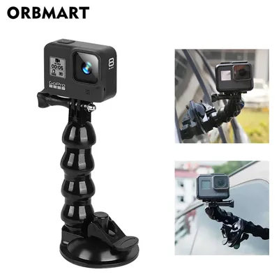 Universal Windshield Suction Cup Car Mount Bracket for GoPro hero 11 10 9 8 DJI Mount for Smartphone