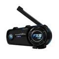 Fodsports-Oreillette Bluetooth FX8 AIR pour moto appareil de communication pour casque intercom