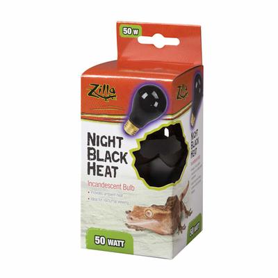 Zilla Incandescent Night Black Bulbs, 50 Watts
