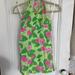 Lilly Pulitzer Dresses | Girls Lilly Pulitzer Halter Dress 12 | Color: Green/Pink | Size: 12g