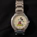 Disney Wearables | Disney Mickey Mouse Watch! (Large Face) | Color: Cream/Silver | Size: Watch Face 1 1/4, Watch Case 1 1/2 Approx