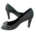 Gucci Shoes | Gucci Grey Gray Peep Toe Heels Shoes | Color: Gray/Red | Size: 10