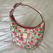 Dooney & Bourke Bags | Dooney & Bourke Pink Petunia Floral Shoulder Bucket Bag | Color: Green/Pink | Size: Os