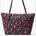 Kate Spade Bags | Kate Spade Watson Lane Boho Floral Maya | Color: Black/Purple | Size: Os