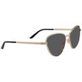 Gucci Accessories | New Gucci Grey Cat Eye Women's Sunglasses | Color: Gold/Gray | Size: 58mm-16mm-145mm