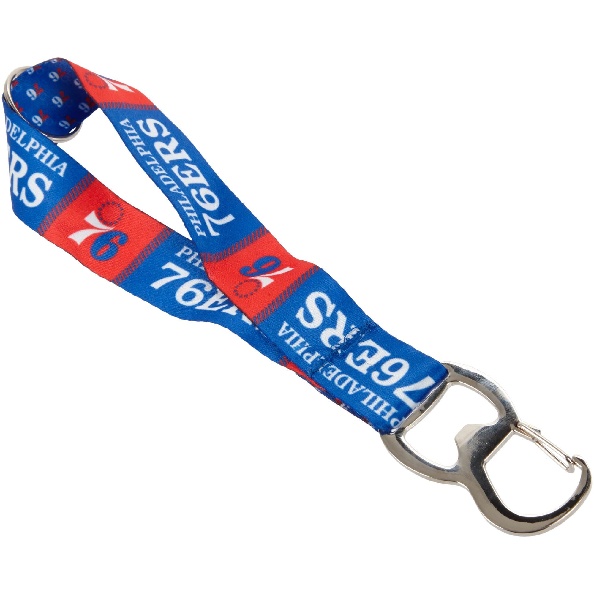 Philadelphia 76ers 9 Zoll doppelseitiger Schlüsselriemen mit Flaschenöffner