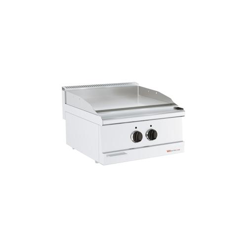 Elektrische Grillplatte Chrom – 6 kW