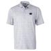 Men's Cutter & Buck Gray Penn State Nittany Lions Pike Constellation Print Stretch Polo