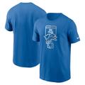 Men's Nike Blue Detroit Lions Essential Local Phrase T-Shirt