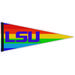 WinCraft LSU Tigers 12'' x 30'' Pride Premium Pennant