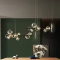 Lustre de plafond à bulles nordique pour salle à manger salon cuisine chambre à coucher