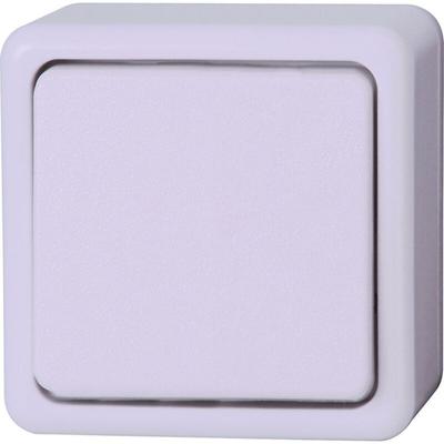 Aus- und Wechselschalter Aufputz Standard, arktisweiß, 513602005 Ein/Aus-Wandschalter - Kopp Image