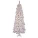 Vickerman 18341 - 6.5' x 32" White Salem Pencil 250 Clear Lights Christmas Tree (A103266)
