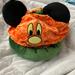 Disney Accessories | Disney Mickey Pumpkin Plush Hat | Color: Green/Orange | Size: Os