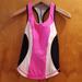 Lululemon Athletica Tops | Lululemon Cardio Kick Tank Top Pinkelicious Parfai Pink Black Racer Back Size 4 | Color: Black/Pink | Size: 4