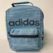 Adidas Bags | Adidas Santiago Insulated Lunch Box Bag Tote | Color: Blue/Gray | Size: Os