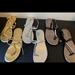 Kate Spade Shoes | Kate Spade Sandals, Size 8.5, Black, Gold & Silver* | Color: Black/Gold | Size: 8.5