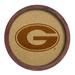 Georgia Bulldogs 20.25'' Round Faux Barrel Framed Cork Board