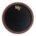Wake Forest Demon Deacons 20.25'' Round Chalkboard Faux Barrel Top Sign