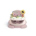 Mamas & Papas Baby Bug Booster Seat for Dining, Detachable Tray, Harness, Adjustable Seat and Non-Slip Feet, Blossom (Pink)