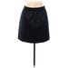 Ann Taylor LOFT Formal Mini Skirt Mini: Blue Solid Bottoms - Women's Size 10