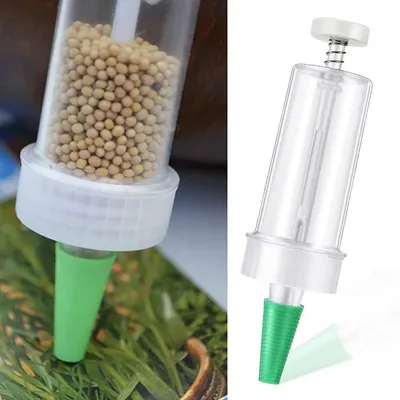 Fournitures de jardinage en plastique pour ferme à main Mini-semoir fournitures de semis de jardin