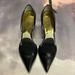 Michael Kors Shoes | Michael Kors Women Heels Size 9m. | Color: Black/Gold | Size: 9