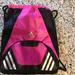 Adidas Accessories | Adidas Gym Sack Bag Pink Black | Color: Black/Pink | Size: Os