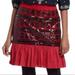 Anthropologie Skirts | Anthropologie Moulinette Souers Skirt | Color: Red | Size: 2