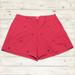 J. Crew Shorts | J Crew Womens Shorts Size 2 Color Pink With Embroidered Accents Nwot | Color: Green/Pink | Size: 2
