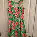 Lilly Pulitzer Dresses | Euc Lilly Pulitzer Freja Dress In Everything Nice New Green Size 2 | Color: Green/Pink | Size: 2