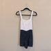 Urban Outfitters Pants & Jumpsuits | Kimchi Blue Square Neck Romper | Color: Blue/White | Size: 2