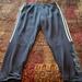 Adidas Pants | Adidas Three Stripes Jogger Sweatpants | Color: Blue/White | Size: Xl