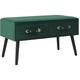 Table basse Vert 80x40x46 cm Velours