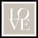 Winston Porter 'Love' by Francy Textual Art Wood/Metal in White/Black/Brown | 24 H x 24 W x 1.5 D in | Wayfair C10FC1054EAE42DE89CCA9957A36EA98