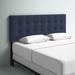 Modway Lily Upholstered Fabric Headboard Wood in Blue | 53 H x 78.5 W x 3.5 D in | Wayfair MOD-5144-NAV