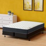 King Firm 13" Hybrid Mattress - Alwyn Home Shannan 9-Inch Medium TightTop Single Sided w/ Box Spring/Foundation | 80 H x 76 W 13 D in Wayfair