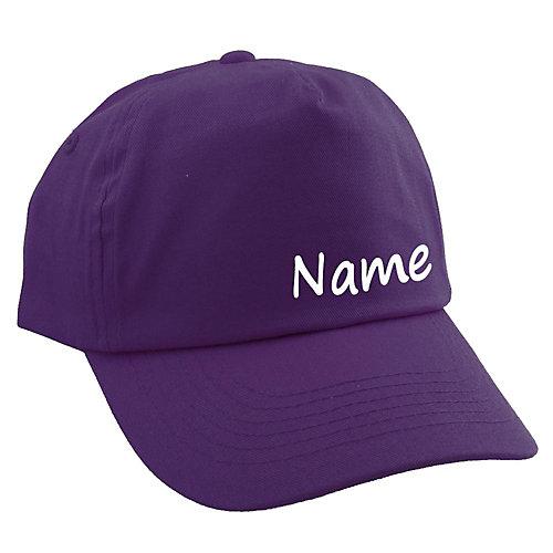 Cap personalisiert mit Namen lila