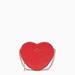 Kate Spade Bags | Kate Spade Love Shack Mini Heart Chain Crossbody Bag, Cherry Pepper Red Nwt | Color: Red | Size: Mini