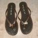 Coach Shoes | Coach Brown Rubber Sandals Size 38 | Color: Black/Brown | Size: 38