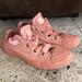 Converse Shoes | Converse Chuck Taylor All Star Pink Leather Sneakers Women's Size 6 | Color: Pink | Size: 6